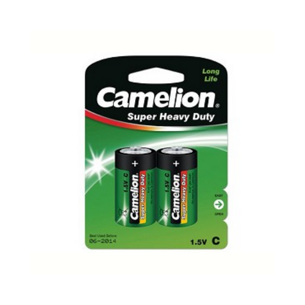 Camelion batterijen 1.5v C R14P Baby UM2 (hangverpakking)2 pcs