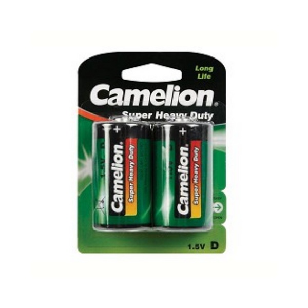 Camelion batterijen 1.5v D R20P Mono UM1 (hangverpakking)