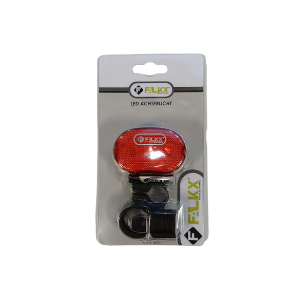 FALKX MTB Achterlicht LED rood import (hangverpakking).