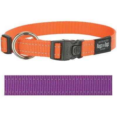Rogz for dogs fanbelt halsband paars