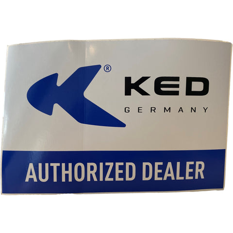 Sticker KED autorized dealer