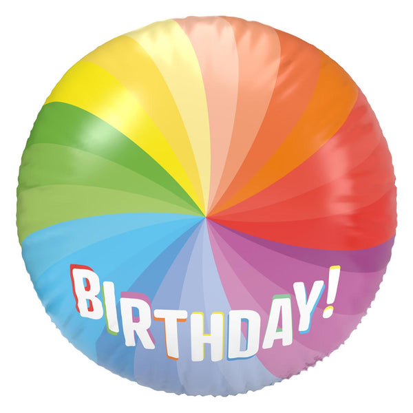 3D Folieballon 'Happy Birthday', 56cm