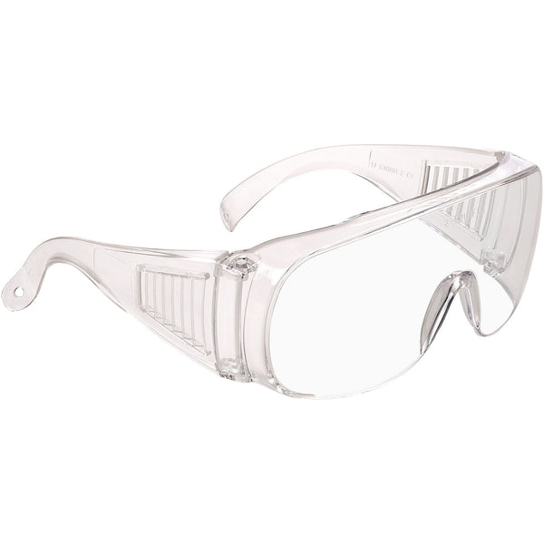 IceToolz veiligheidsbril transparant met anti-statische coating op de glazen