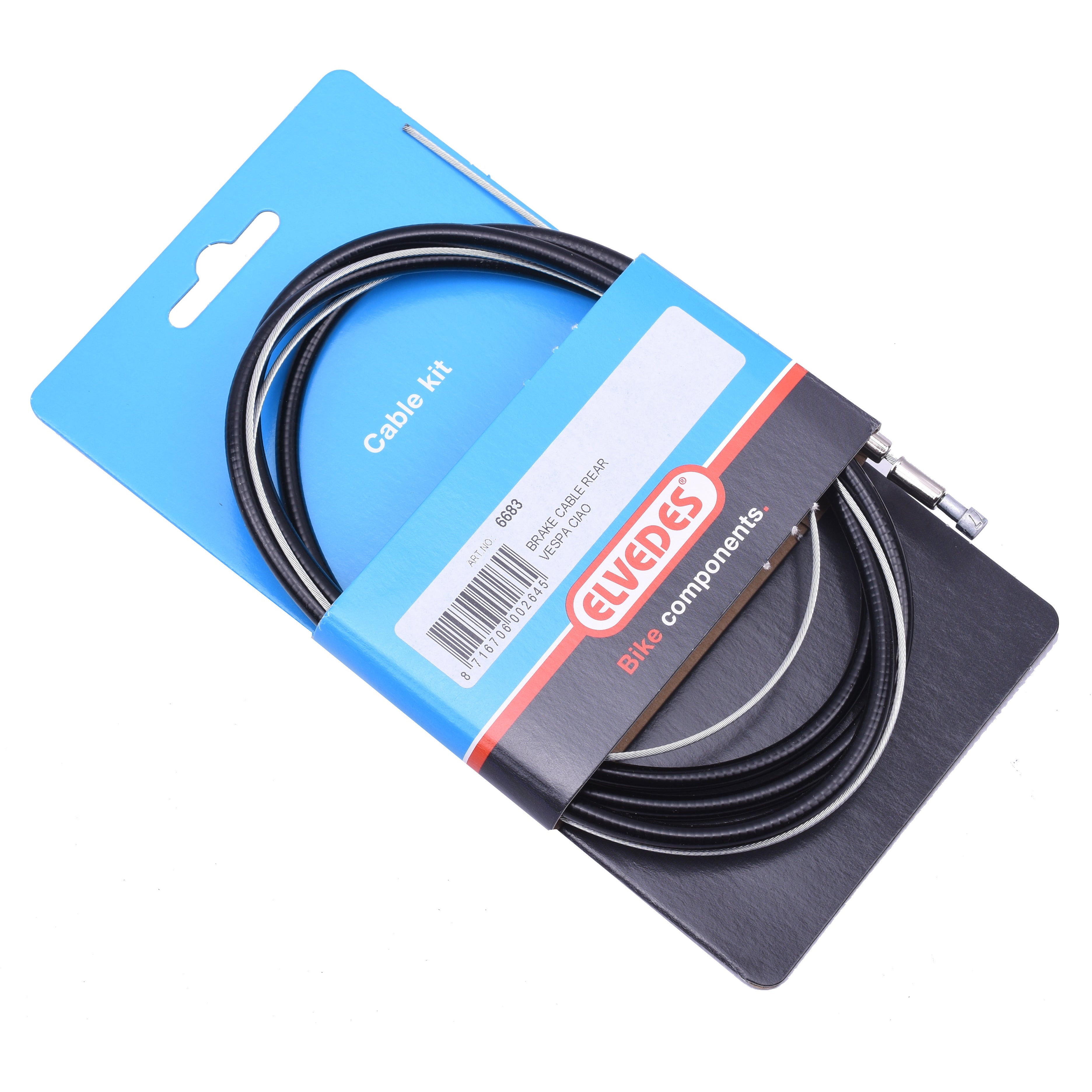 Elvedes remkabel achter compleet | vespa ciao (6683)