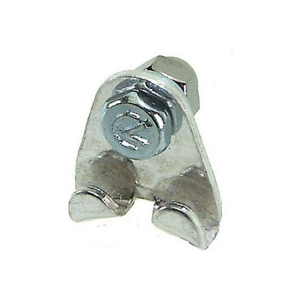 The cable gland is chrome-plated