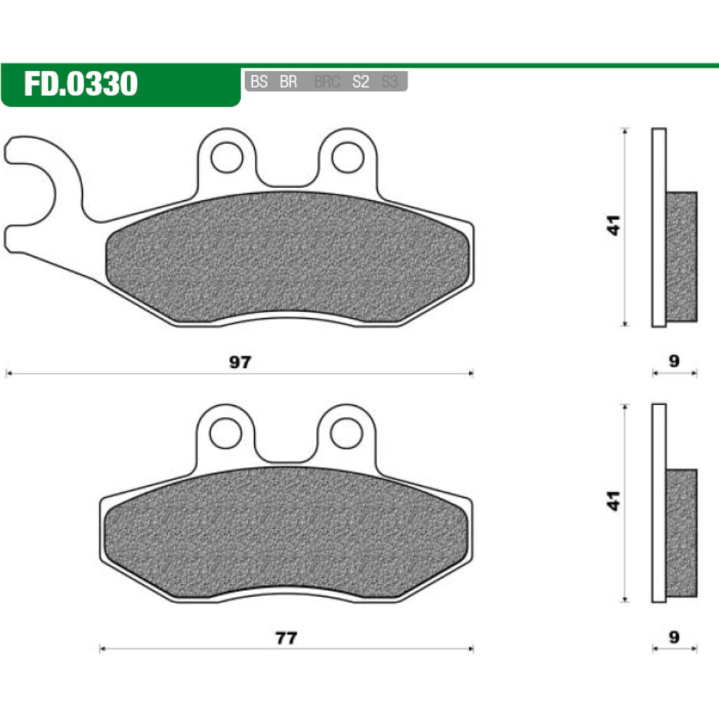 Newfren remblokset fd0330