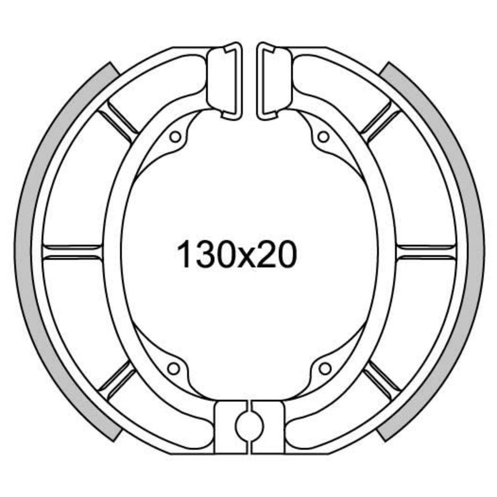 SEGMENTS DE FREIN NOUVEAU FREN GF1308