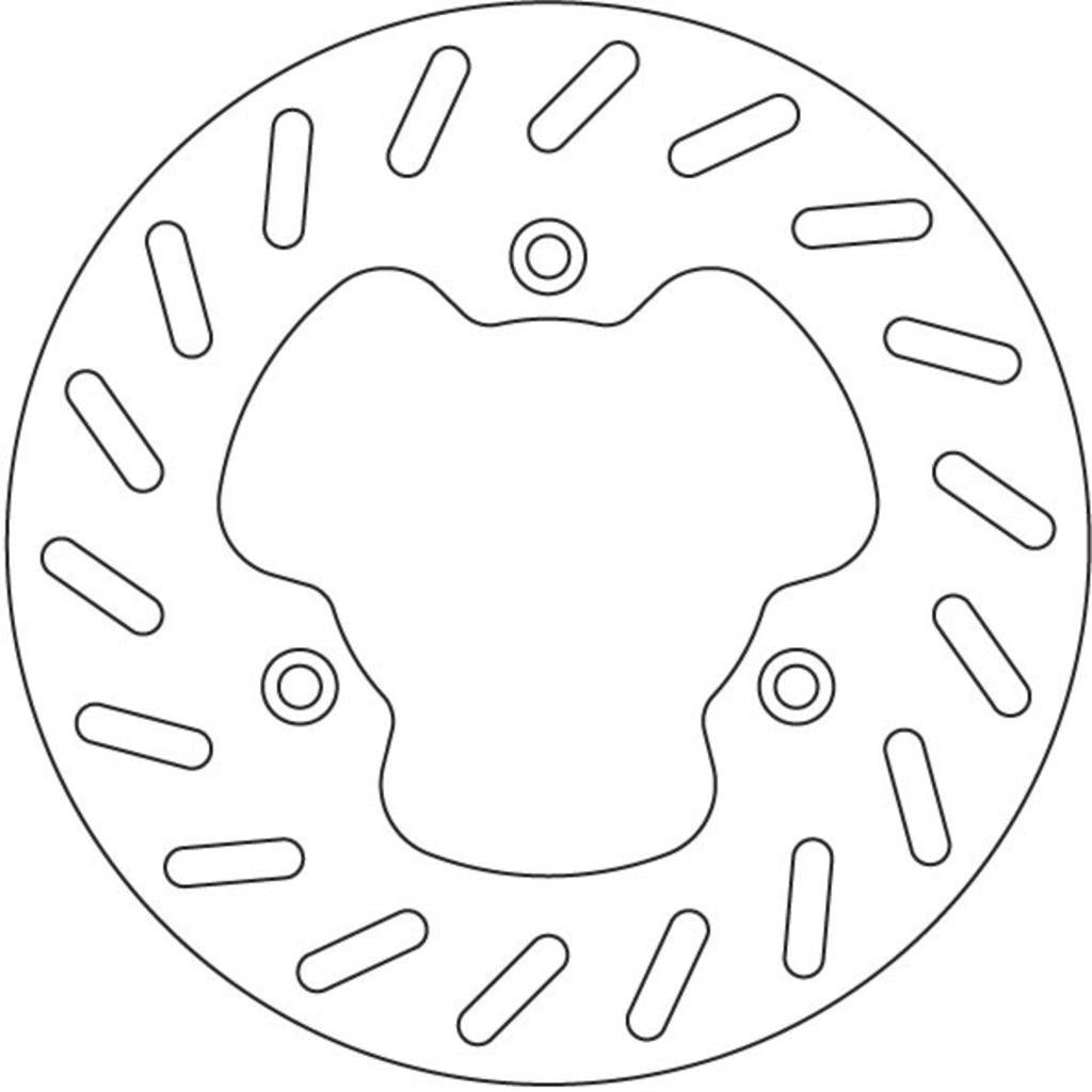 Newfren remschijf df4052a | derbi senda (voor)