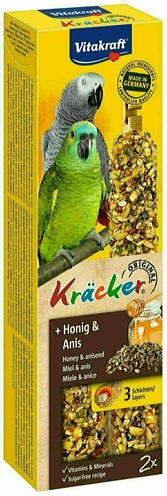 Vitakraft papegaai kracker honing