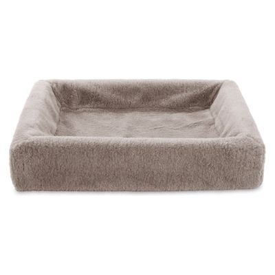 Bia bed Fleeceschoffen hondenmand taupe