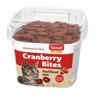 Sanal cat cranberry chickenbites cup