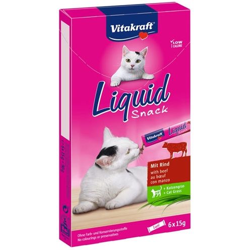 Vitakraft vloeibare kattensnack met inuline