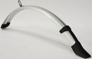 Voorspatbord Gazelle 28 Pvc B50G Wafel Zilver