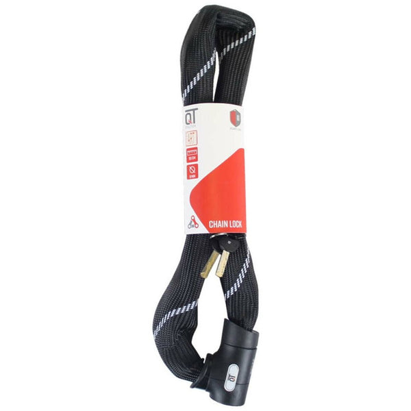 ART.2 approved chain lock 900mm - Square steel - Textile sleeve - 2 keys