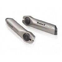 TranzX Tranzx jd-897 stuurstangeinden alu zilver 95 mm