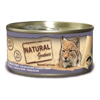 Natuurlijke grootheid kat oceaan vis