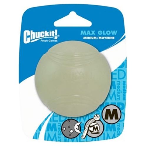 Chuckit max glow bal glow in the dark
