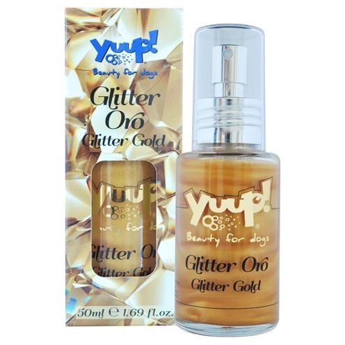 Yuup! fashion glitter gold hondenparfum