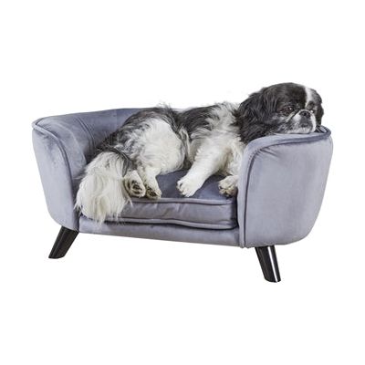 Enchanted hondenmand sofa romy pewter grijs