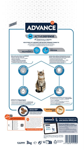 Advance kat volwassen kip met rijst