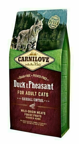 Carnilove duck pheasant hairball