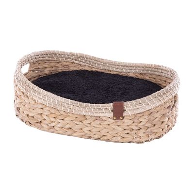 Martin hondenmand hanoi couffin gevlochten waterhyacint