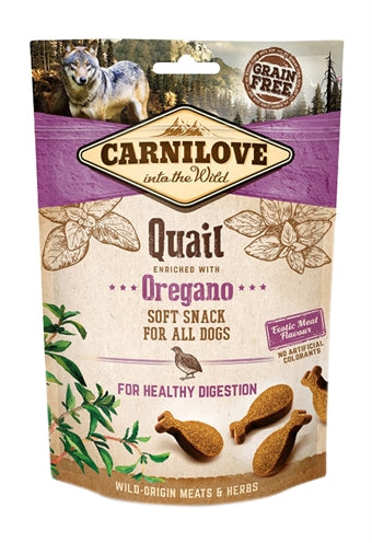 Carnilove soft snack kwartel oregano