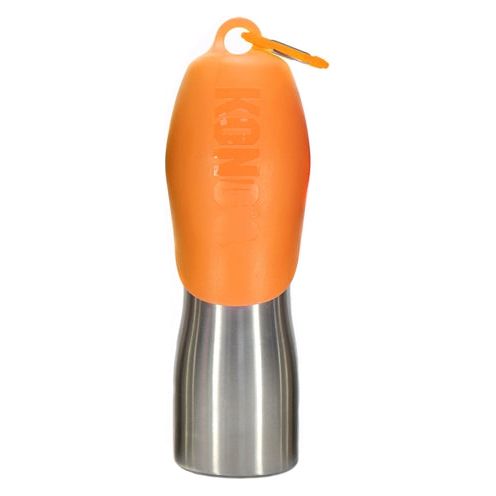 Kong h2o drinkfles roestvrij staal oranje