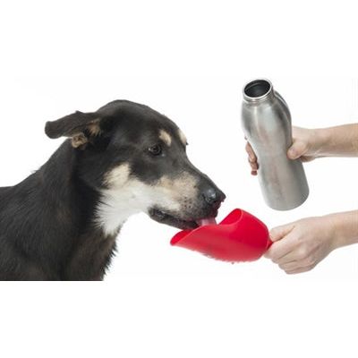 Kong h2o drinkfles roestvrij staal zwart