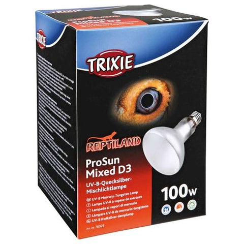 Trixie reptiland prosun mixed d3 uv-b lamp zelfstartend