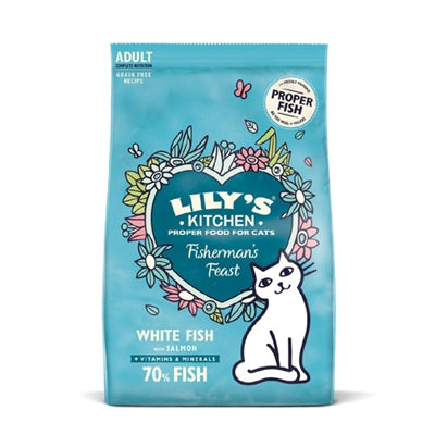 Lily's keukenkat vissersfeest vis