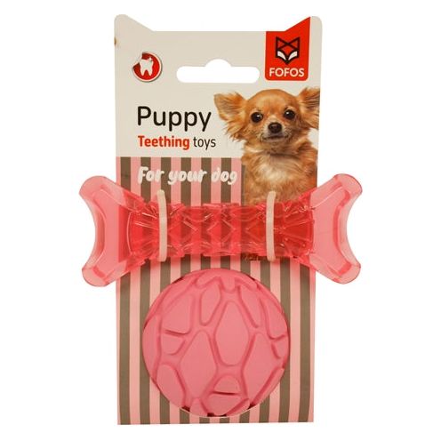 Fofos puppy bot en bal roze