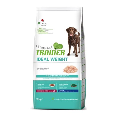 Natural trainer ideal weight adult medium maxi white meat
