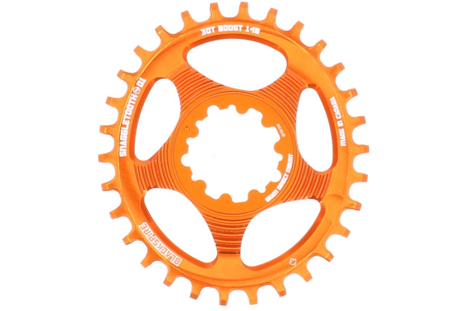 Blackspire - kettingblad snaggletooth ovaal sram spline 30 3mm offset oranje