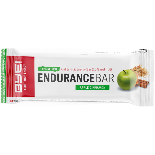 BYE! Endurance bar appel kaneel - 40 gram (doos à 30 stuks)