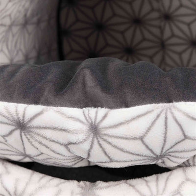 Trixie relax-iglo diamant antraciet wit