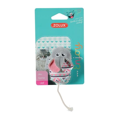 Zolux kattenspeelgoed kali muis grijs