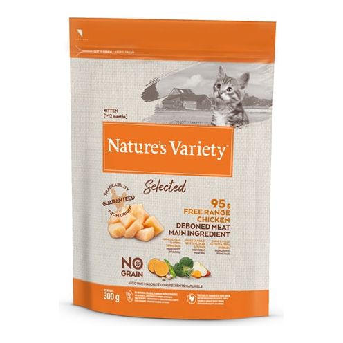 Natures Variety geselecteerde kitten scharrelkip