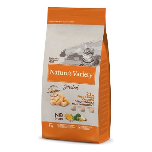 Geselecteerde, gesteriliseerde scharrelkip van Natures Variety