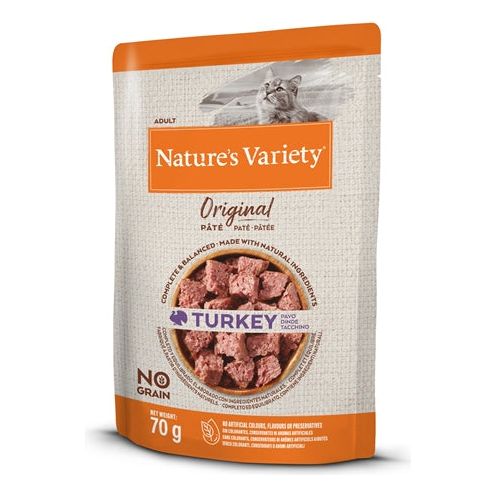 Natures variety original pouch turkey