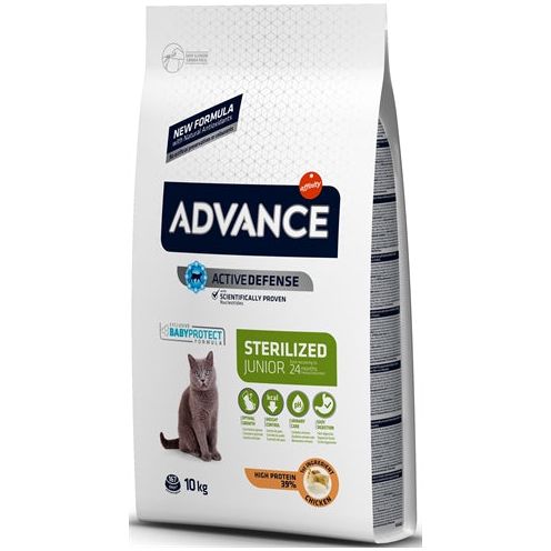 Advance cat junior gesteriliseerde kip