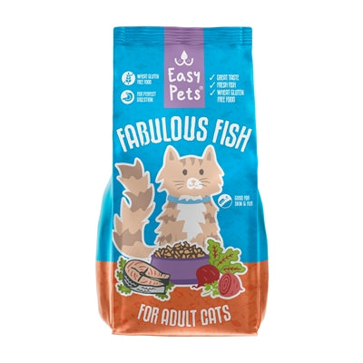 Easypets fantastische vis volwassen kattenvoer