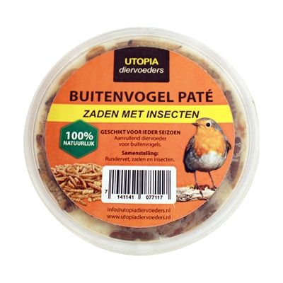 Utopia vogelpate met zaden en insecten