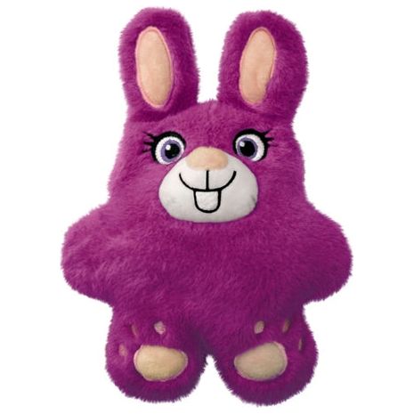 Kong geeft konijn een knuffel