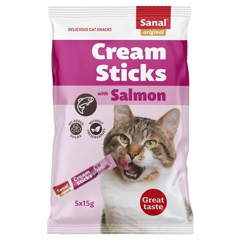 Sanal cream sticks kat zalm