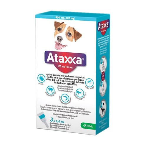 Krka ataxxa spot on hond