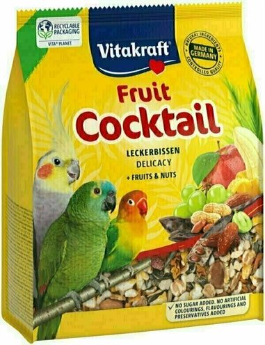 Vitakraft parkiet agapornis fruit cocktail delicacy fruits nuts
