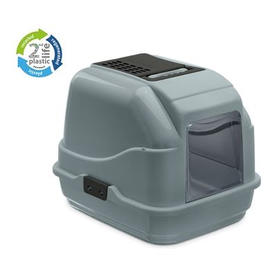 Imac Litter Box Easy Cat 2nd Life Recycled Light Grey