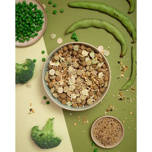 Pawr plantaardig green glory broccoli erwten courgette quinoa