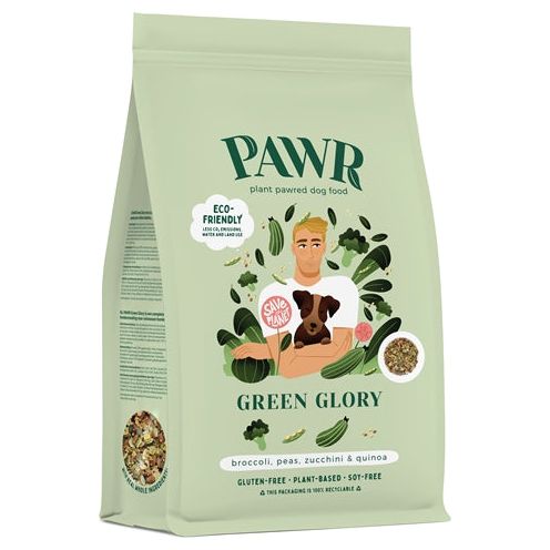 Pawr plantaardig green glory broccoli erwten courgette quinoa